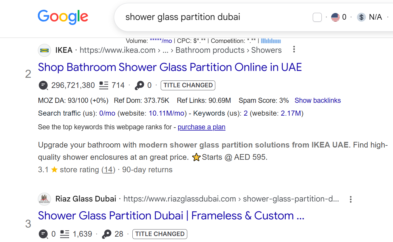 Riaz Glass - SEO Success Story
